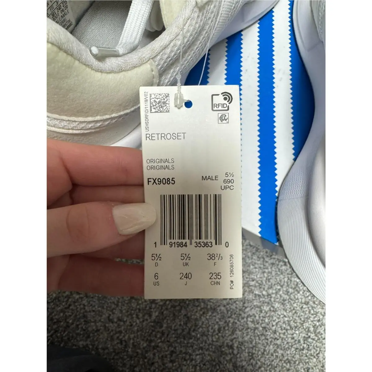 Adidas shoes - adidas Retroset - Retroset - FX9085 - White (UPC: 191984353630) 2