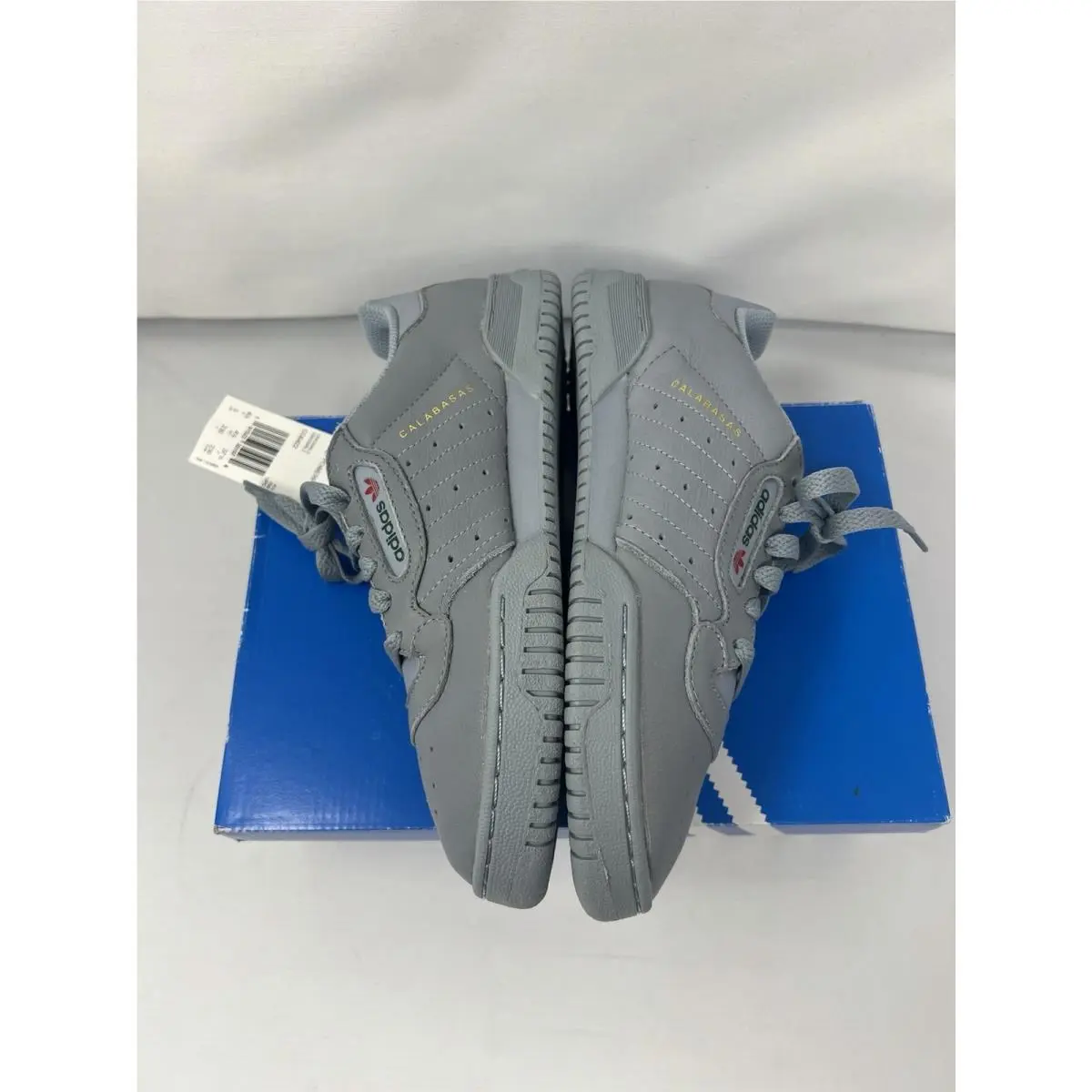 Adidas shoes - Adidas Men`s Yeezy Powerphase Calabasas - CG6422 - Grey 5