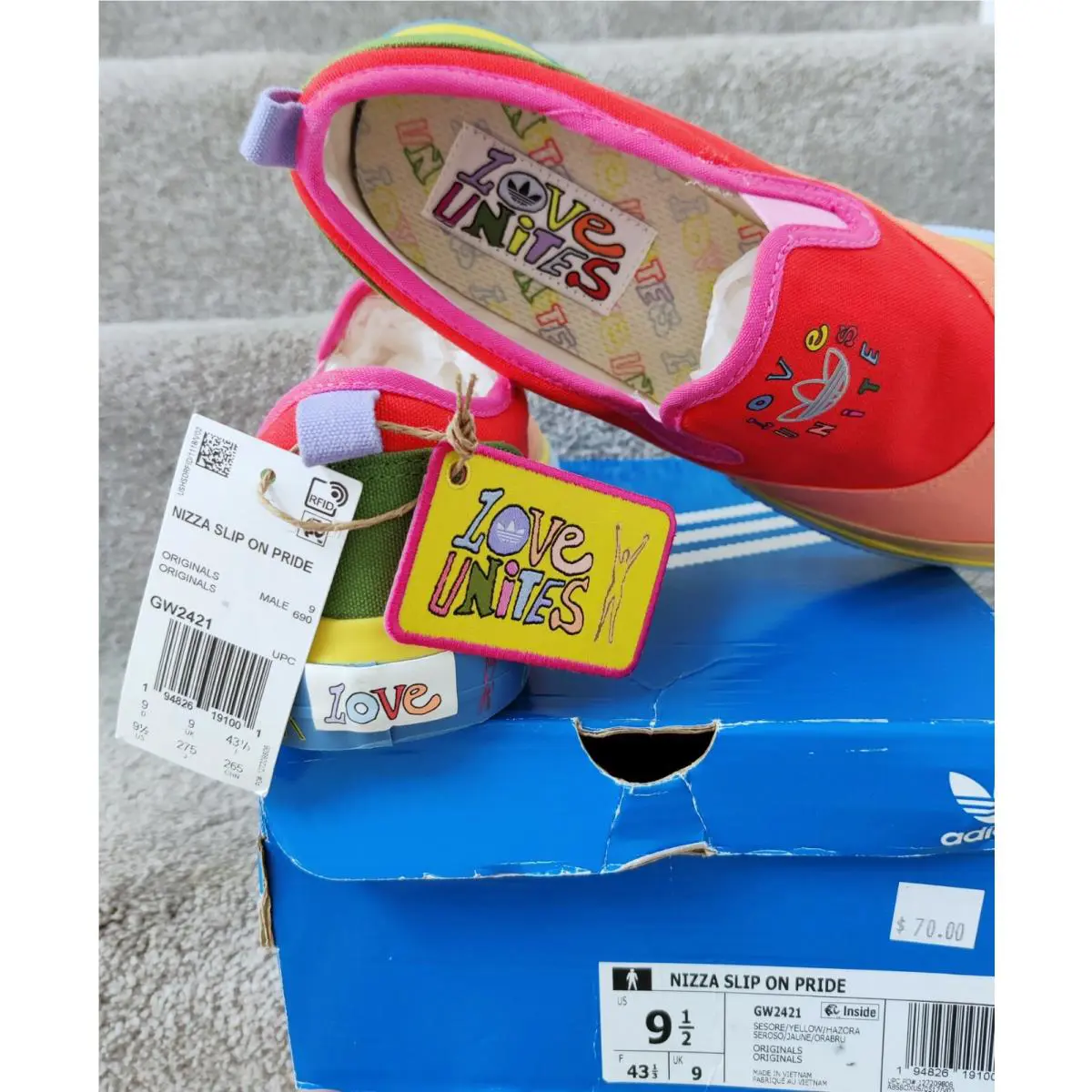 Adidas shoes - adidas Nizza - Nizza - GW2421 - Multicolor 9