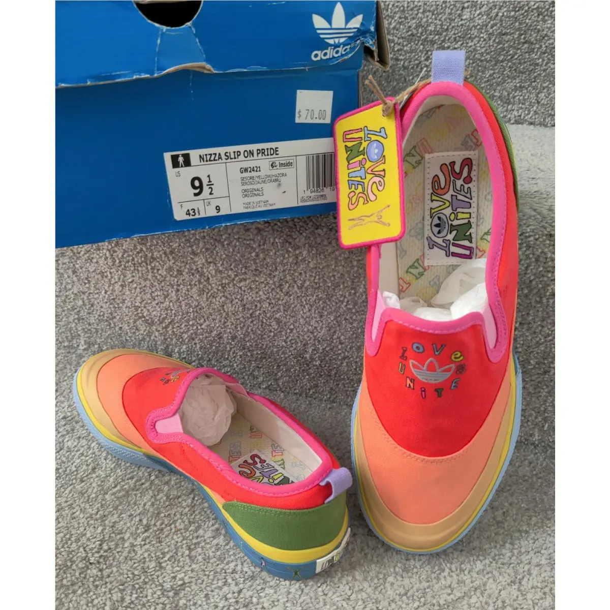 Adidas shoes - adidas Nizza - Nizza - GW2421 - Multicolor 0