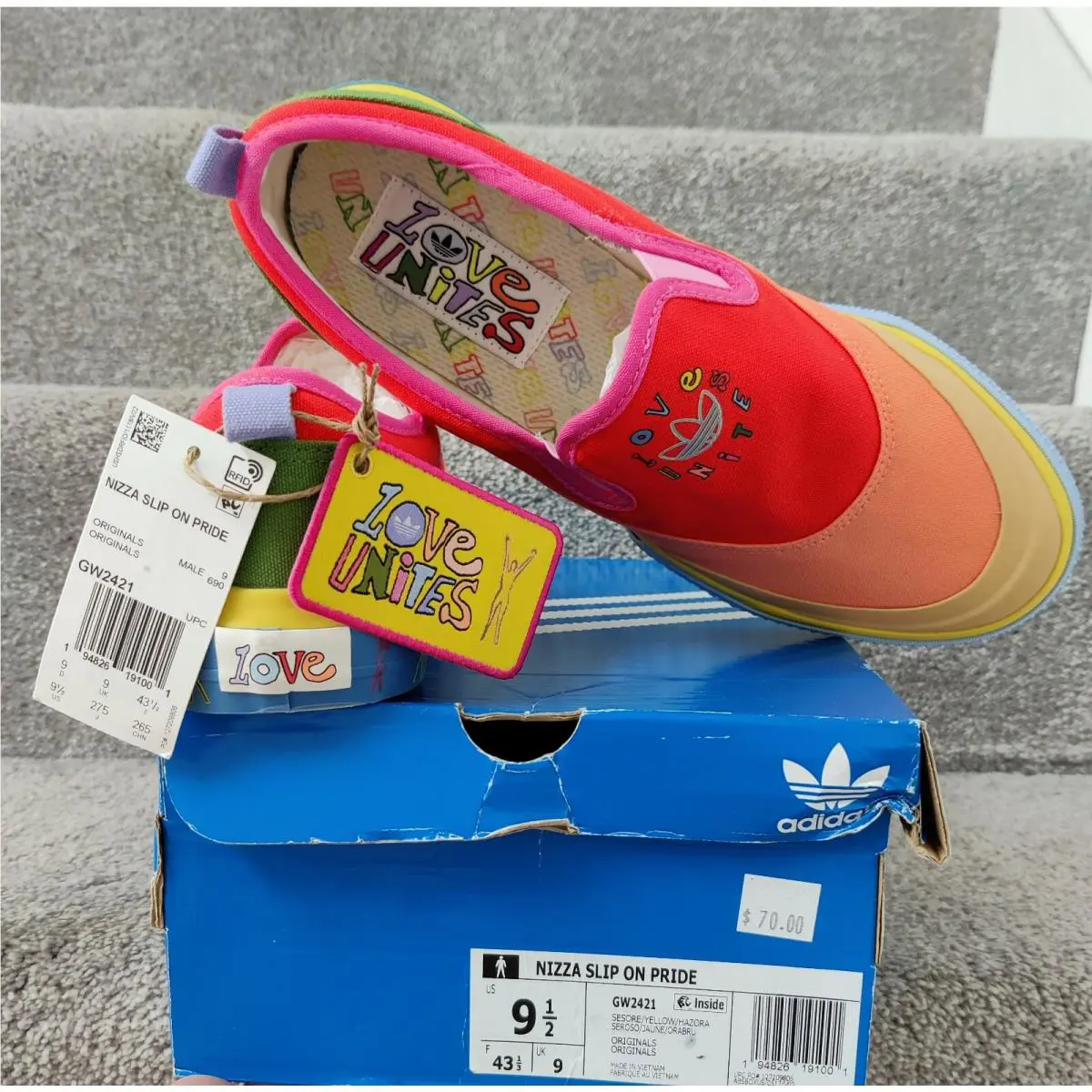 Adidas shoes - adidas Nizza - Nizza - GW2421 - Multicolor 4