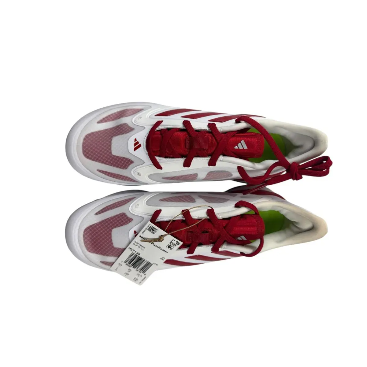 Adidas shoes - LZY46 - LZY46 - White/Team Power Red/Silver Metallic (UPC: 196467167490) 2