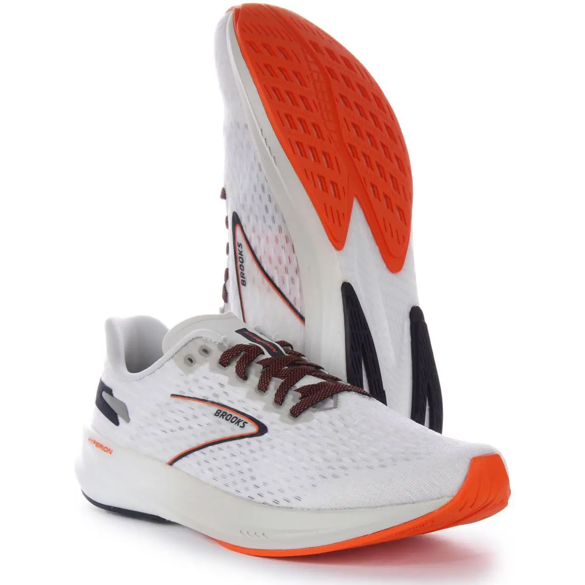 Brooks shoes - WHITE BLACK 3
