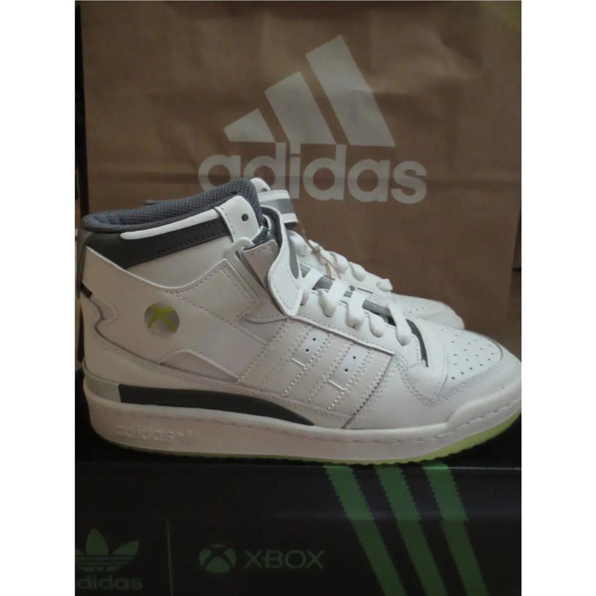 Adidas Originals Xbox 360 20th Anniversary Forum Mid Mens 7 Shoes GW7794