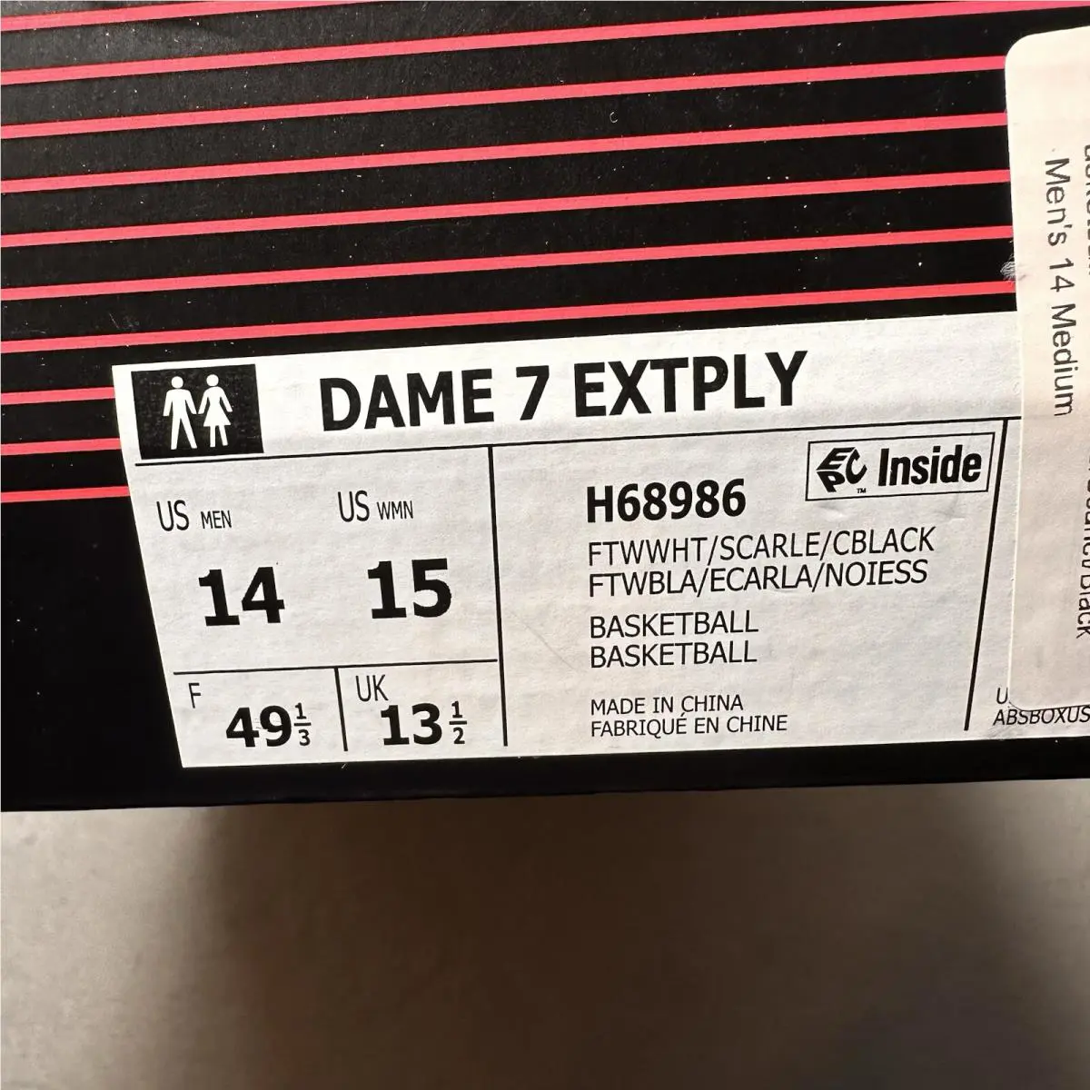 Adidas shoes - adidas Dame 7 - Dame - H68986 - Red 8