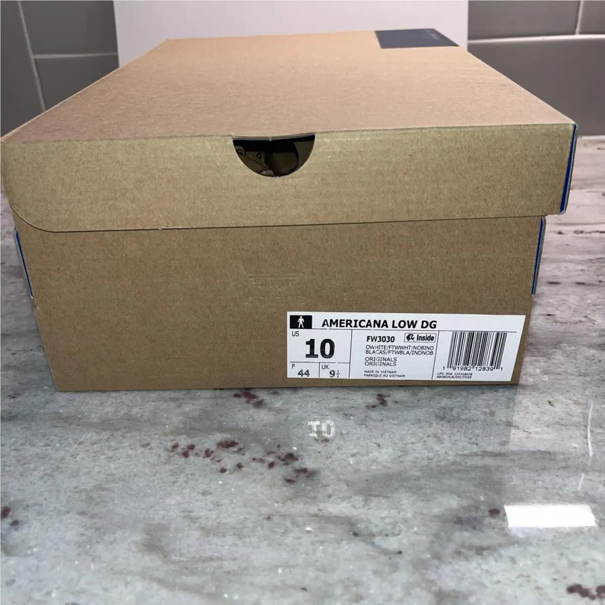 Adidas shoes - adidas Americana Low DG - Americana Low - FW3030 - White (UPC: 0191982128391) 9