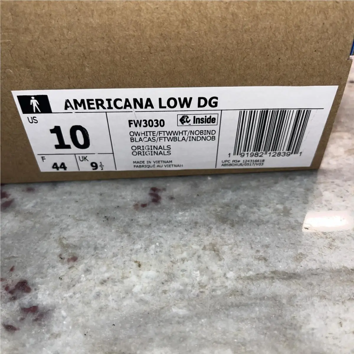 Adidas shoes - adidas Americana Low DG - Americana Low - FW3030 - White (UPC: 0191982128391) 10