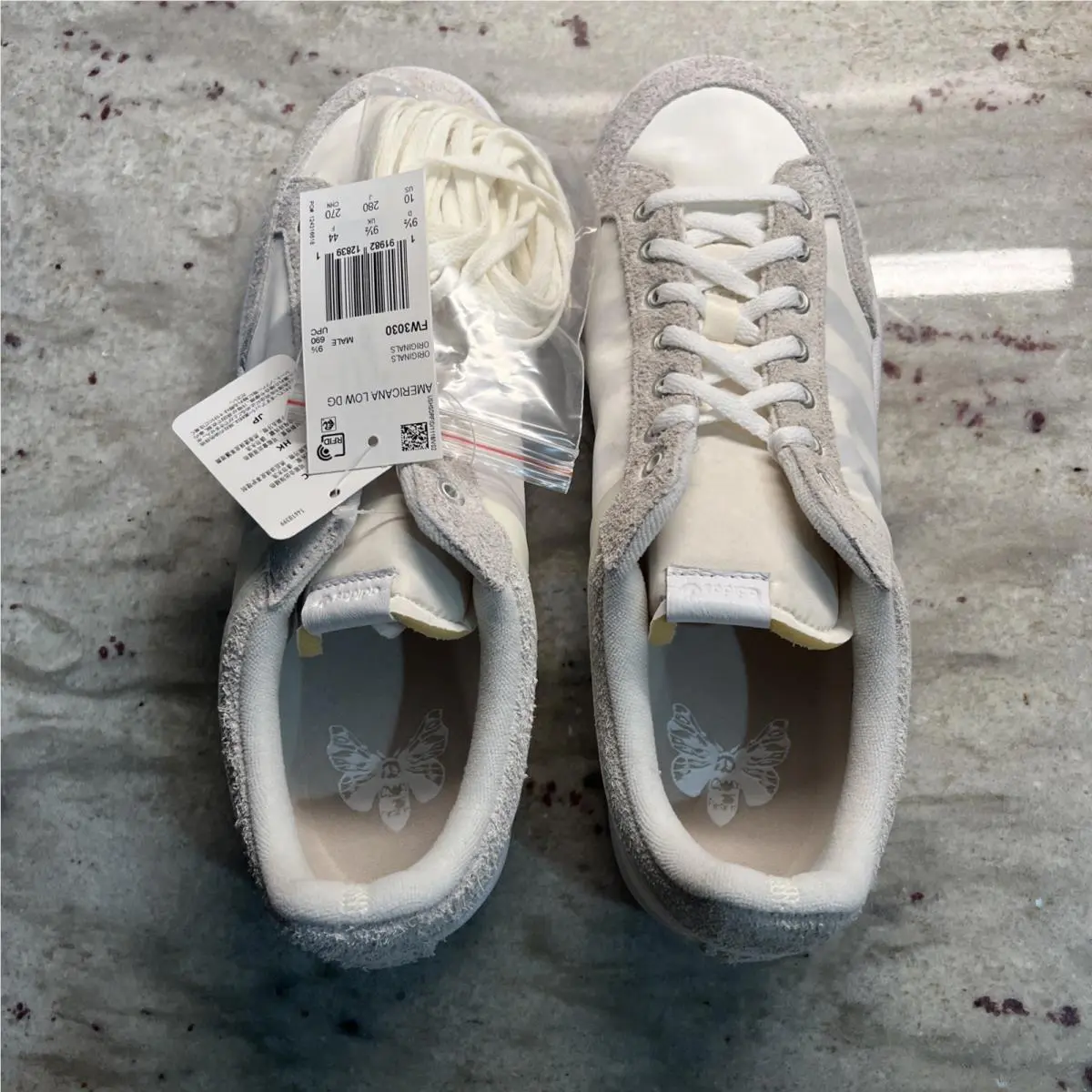 Adidas shoes - adidas Americana Low DG - Americana Low - FW3030 - White (UPC: 0191982128391) 2