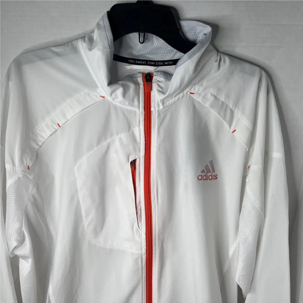 Adidas clothing - Adidas CLIMASPEED WOVEN JACKET - CLIMASPEED WOVEN JACKET - Whites (UPC: 886049198218) 0