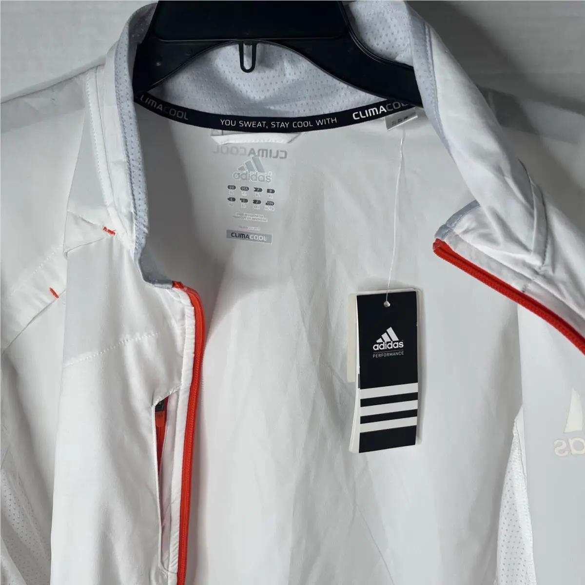 Adidas clothing - Adidas CLIMASPEED WOVEN JACKET - CLIMASPEED WOVEN JACKET - Whites (UPC: 886049198218) 3