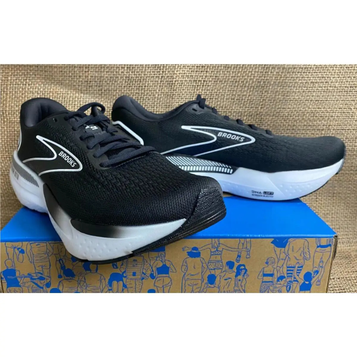 Brooks shoes - Brooks Glycerin GTS 21 - Glycerin GTS - Black/Grey/White 0