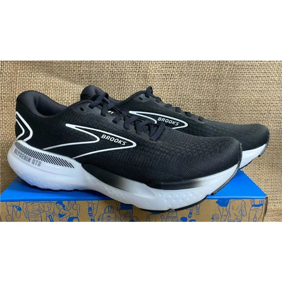 Brooks shoes - Brooks Glycerin GTS 21 - Glycerin GTS - Black/Grey/White 4