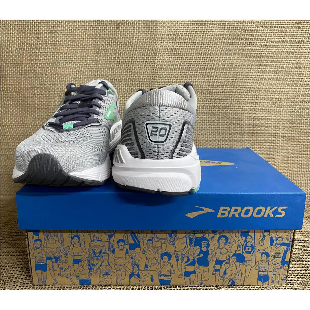 Brooks shoes - Brooks Ariel `20 - Ariel - 120315-1B/1D/2E-076 - Alloy/Blackened Pearl/Green 2