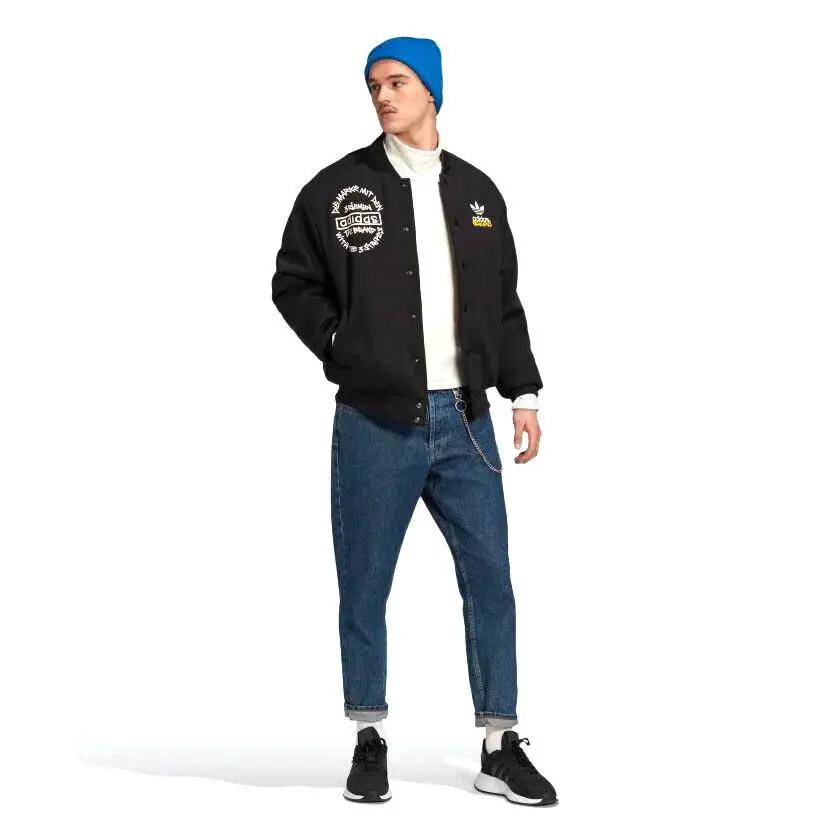 Adidas clothing - Vasity Jacket - Vasity Jacket - HL9258 - Black (UPC: 195745729504) 4