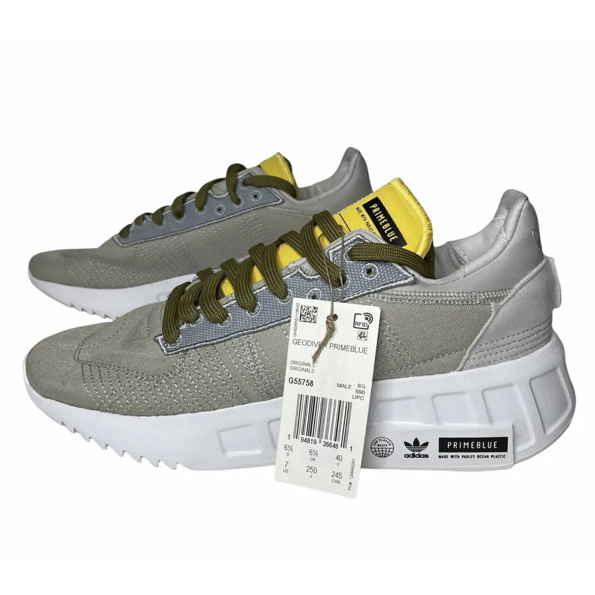 Adidas shoes - Adidas Geodiver - Geodiver - G55758 - Gray 2