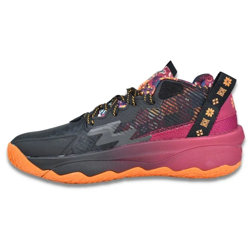 Adidas shoes - Adidas Dame 8 - Dame - GW1816 - Core Black/ Orange/Burgandy (UPC: 195740223984) 0