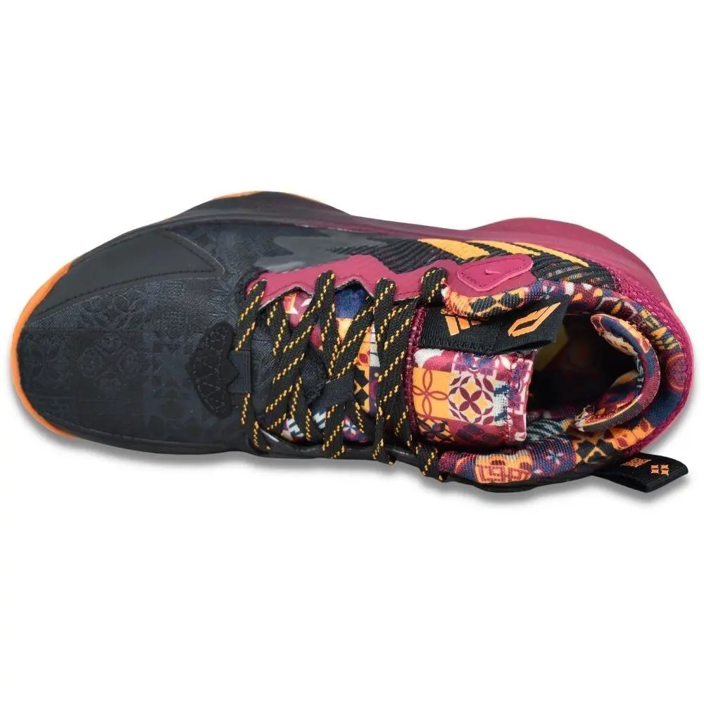 Adidas shoes - Adidas Dame 8 - Dame - GW1816 - Core Black/ Orange/Burgandy (UPC: 195740223984) 4