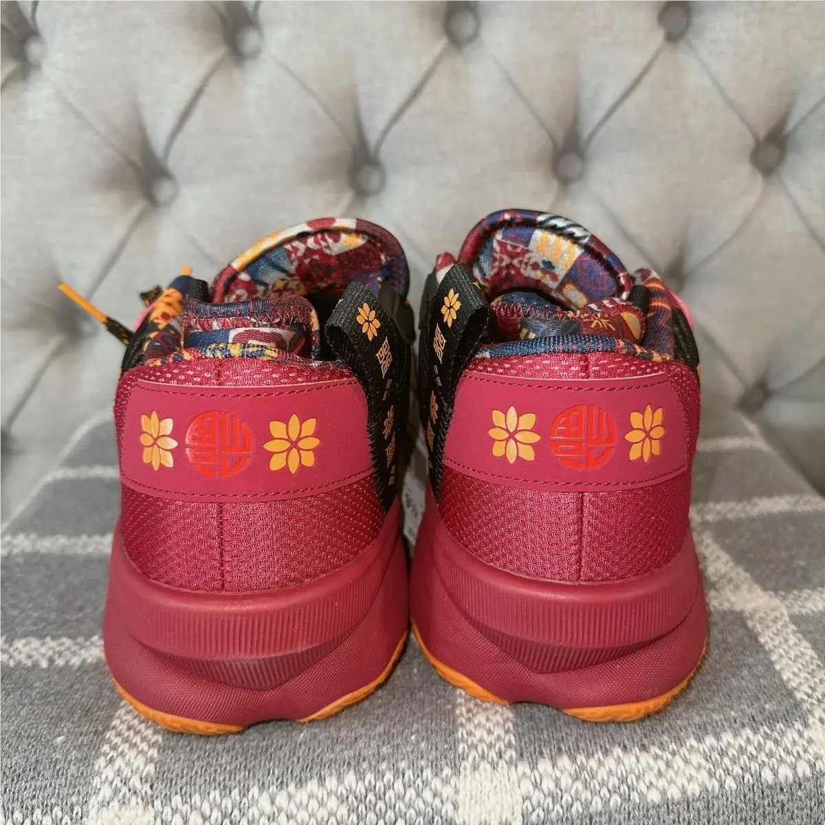 Adidas shoes - adidas Dame 8 - Dame - Gw1816 - Black / Maroon (UPC: 0195740223977) 2