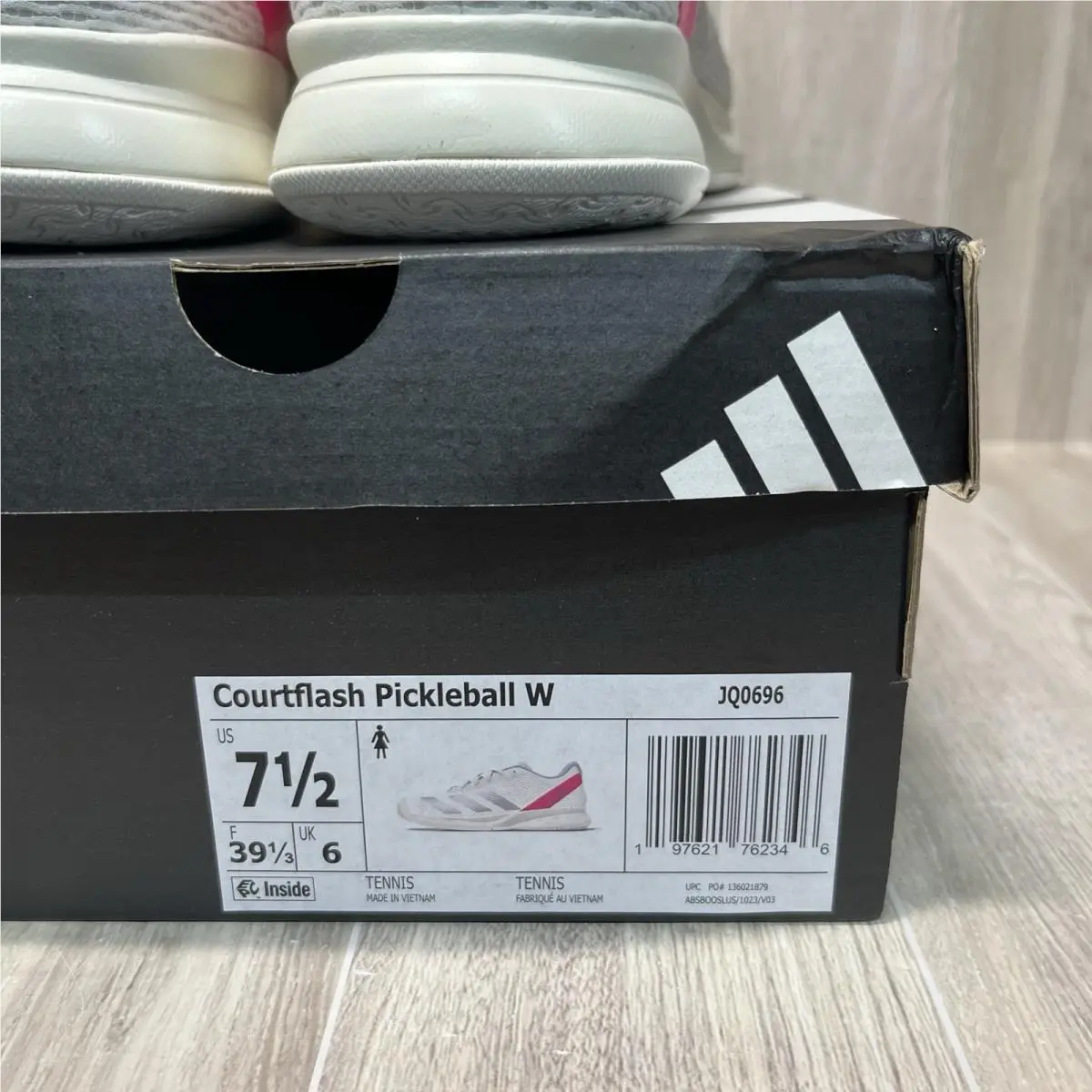 Adidas shoes - adidas Courtflash - Courtflash - JQ0696 - Pink 7