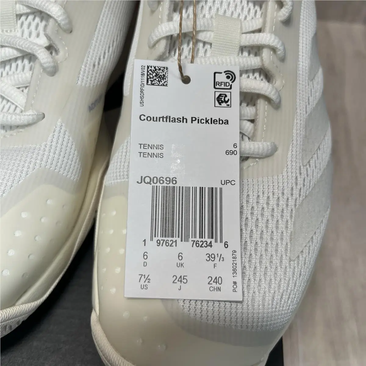 Adidas shoes - adidas Courtflash - Courtflash - JQ0696 - Pink 6