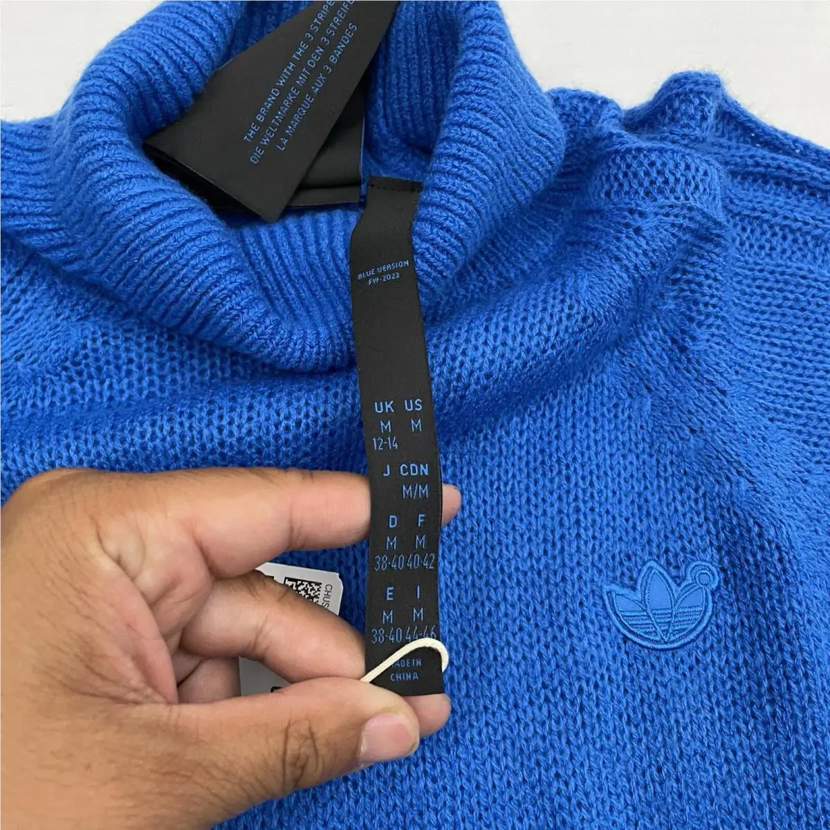 Adidas clothing - Sweater IL8535 - Sweater - Sweater IL8535 - Blue 3