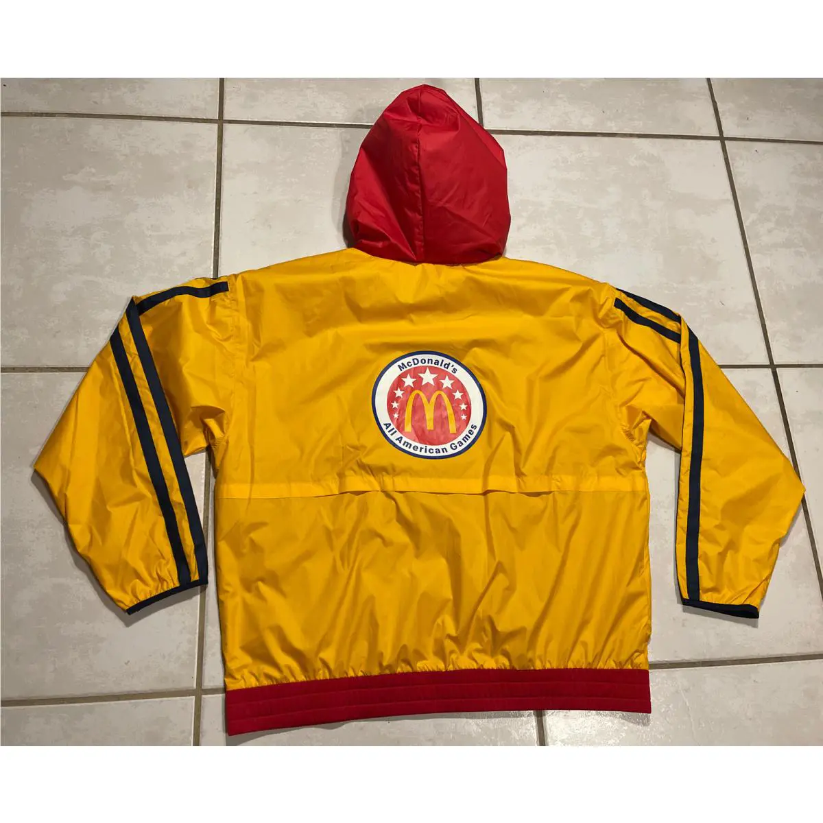 Adidas x Eric Emanuel Mcdonald`s Hoodie Athletic Yellow - Men’s Large