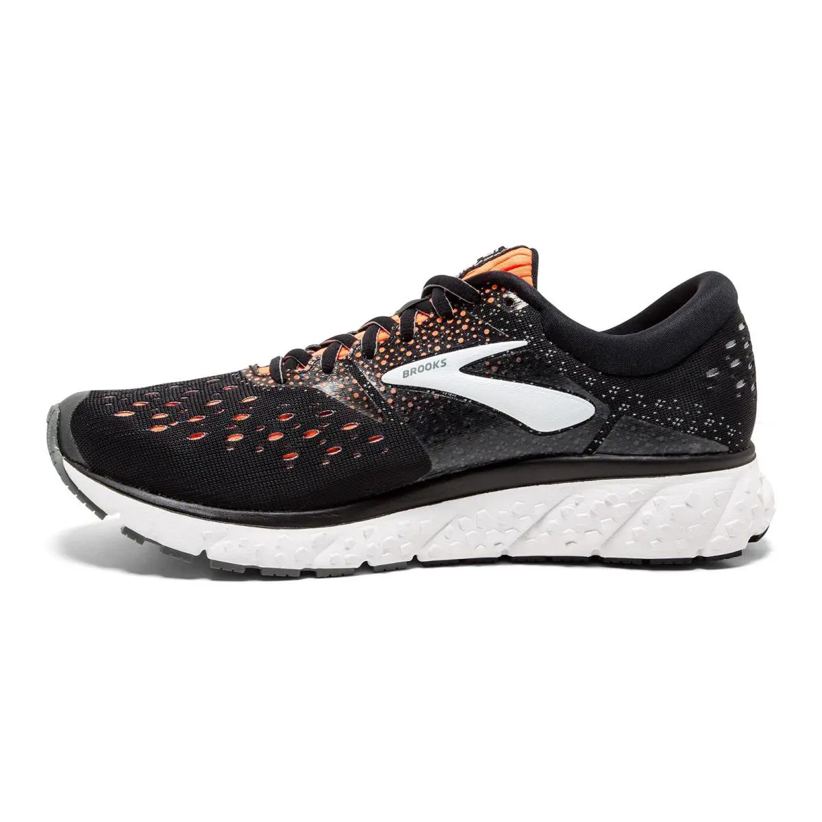 Brooks Mens Glycerin 16 Running Shoe - Black/Ebony