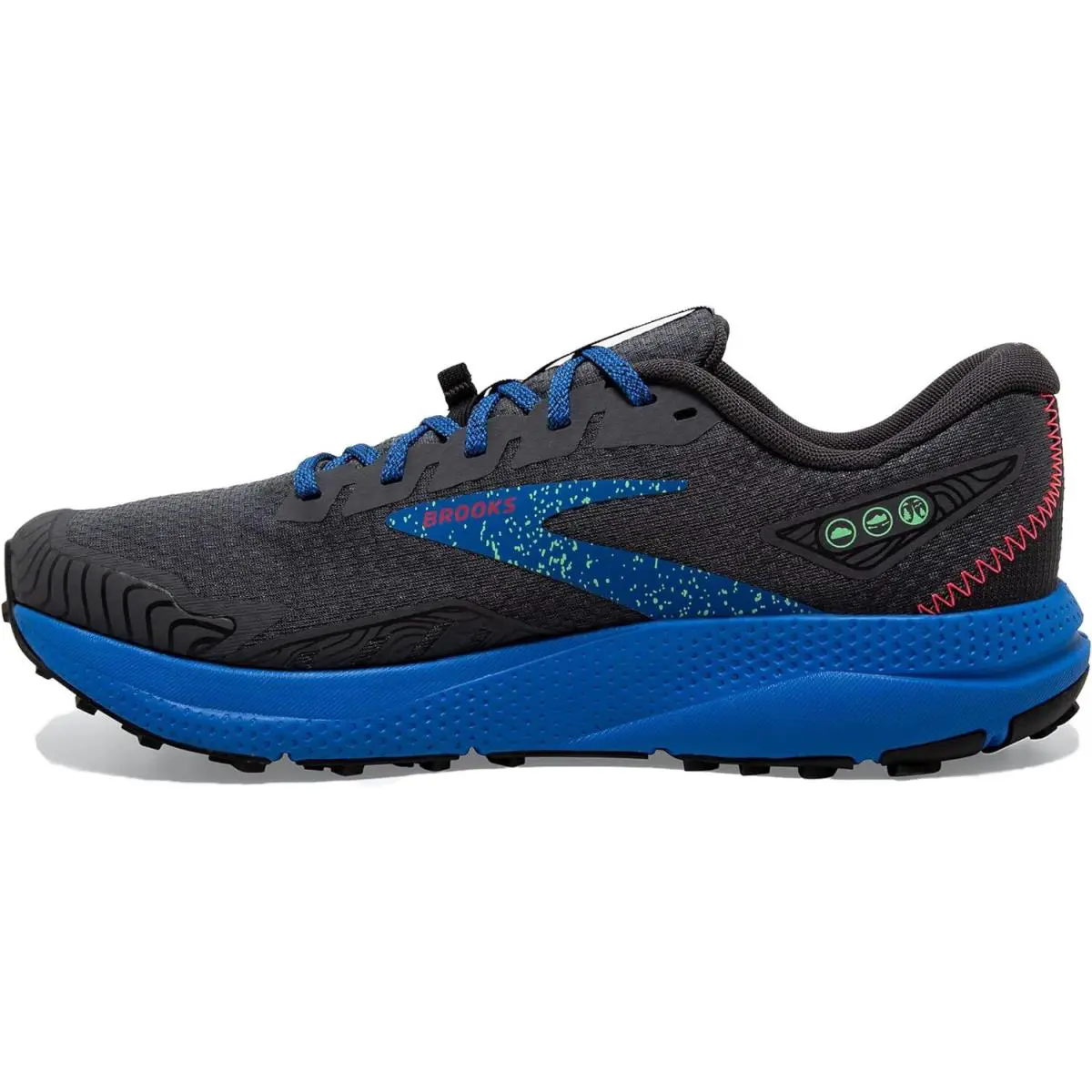 Brooks shoes - Brooks Divide 4 - Divide - 110405-1D-406 - Ebony Black Victoria Blue, Item: Ebony/Black/Victoria Blue 2
