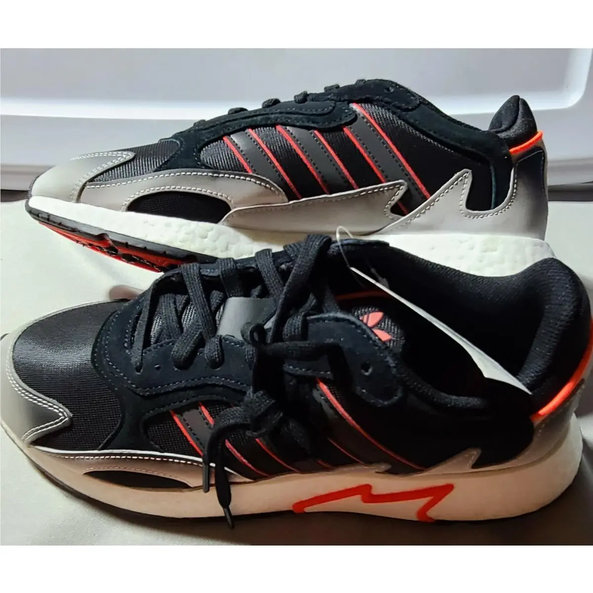Adidas Originals Tresc Run Mens Running Shoes Black/red EG7411 Size 10