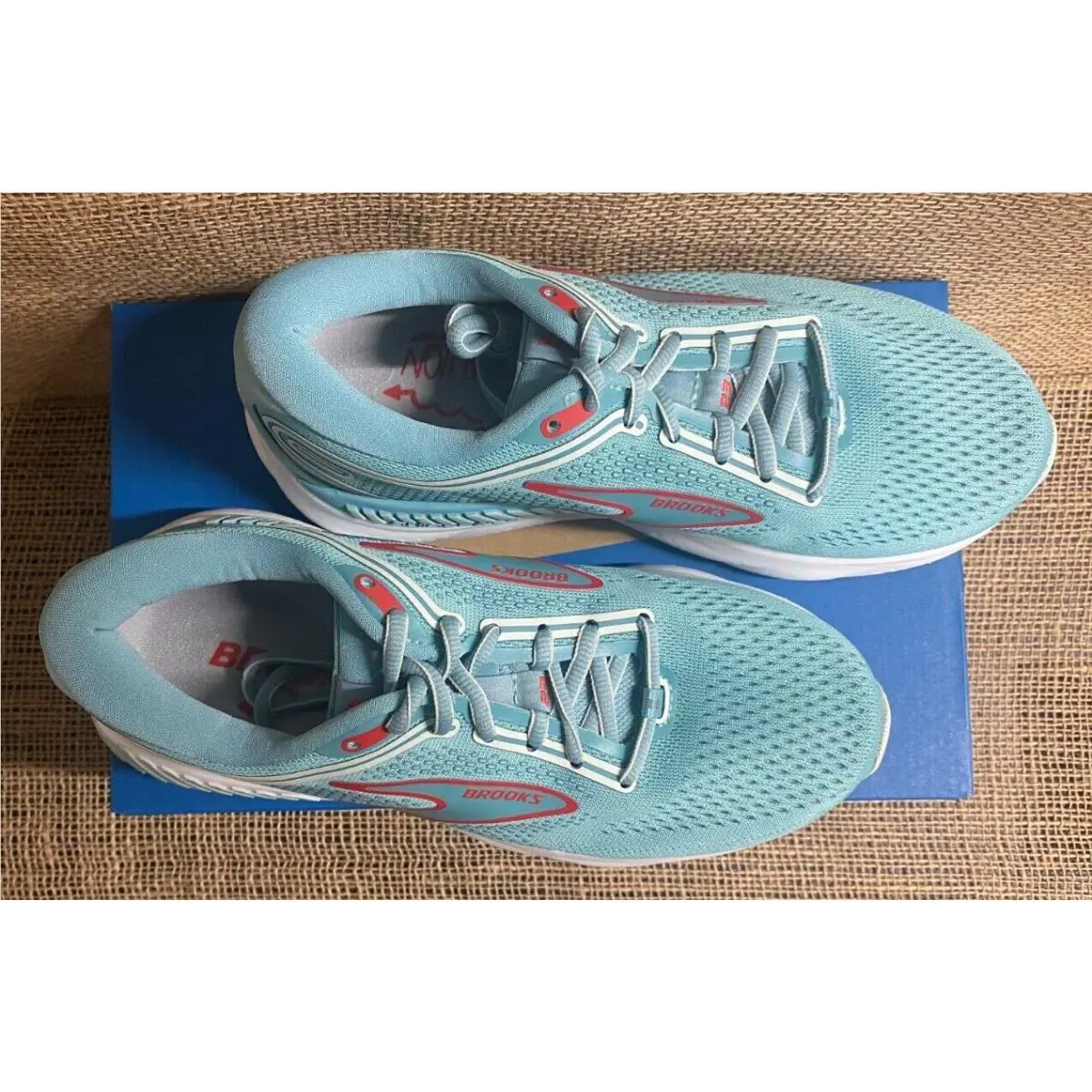 Brooks shoes - Brooks Ariel GTS 23 - Ariel GTS - Nile Blue/Blue/Bittersweet 1
