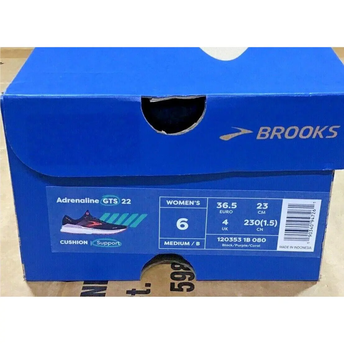 Brooks shoes - Brooks Adrenaline GTS 22 - Adrenaline GTS - Black 8