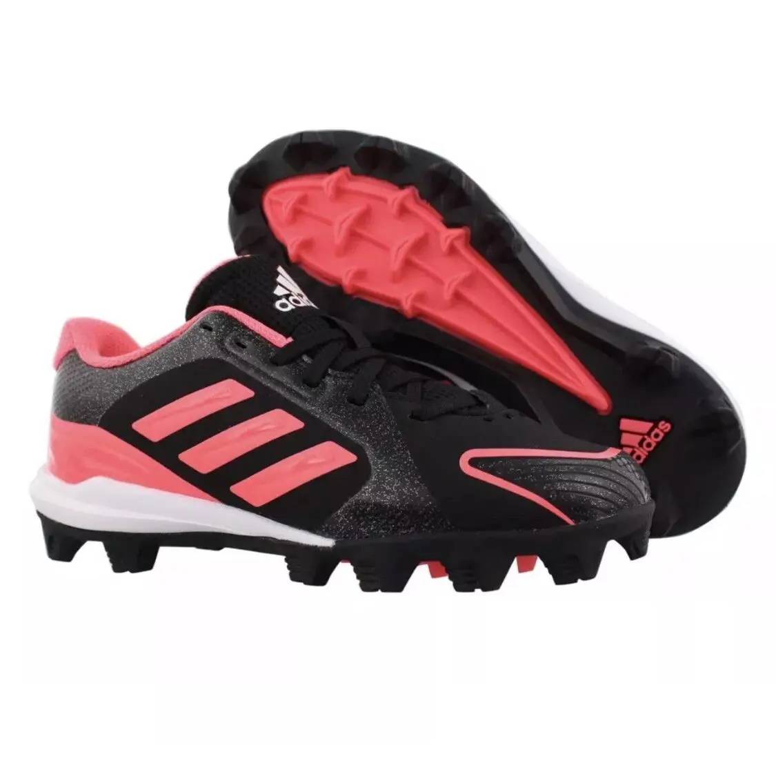 Adidas shoes - Adidas Purehustle Md K - Purehustle - FX4068 - Black/Pink, Main: Black (UPC: 0191984561158) 2