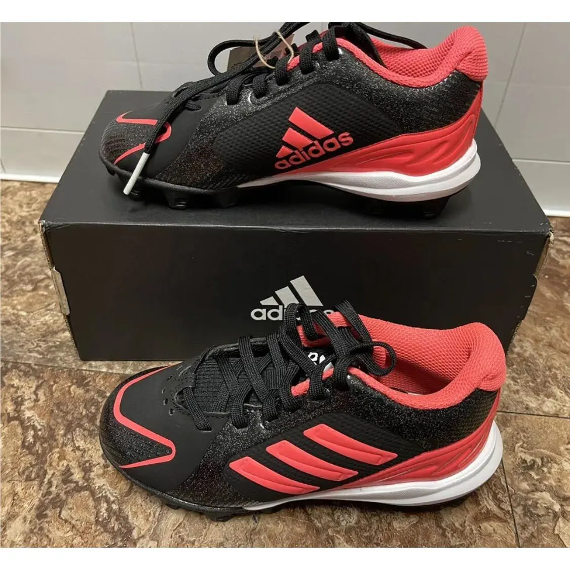 Adidas shoes - Adidas Purehustle Md K - Purehustle - FX4068 - Black/Pink, Main: Black (UPC: 0191984561158) 0