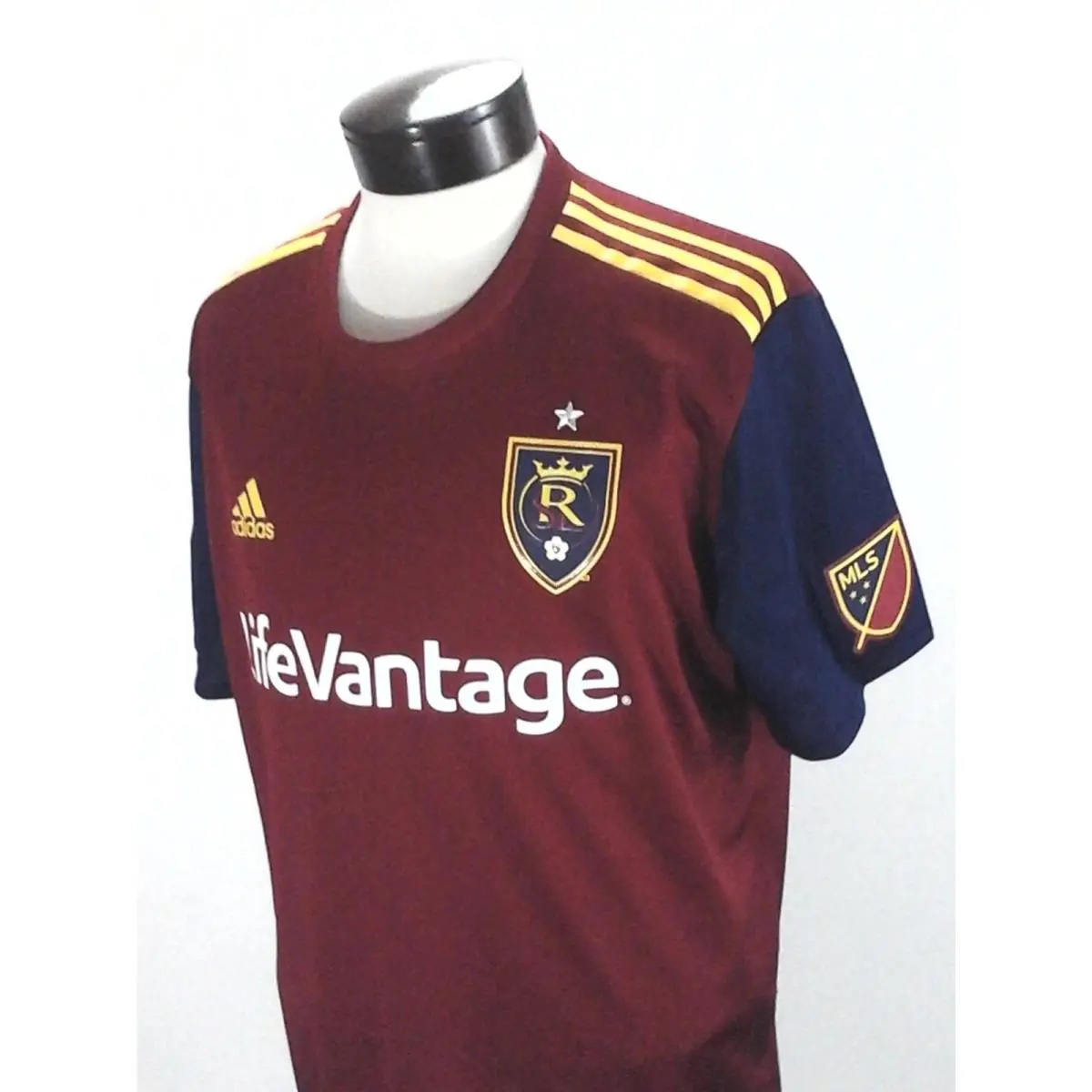 Adidas Real Salt Lake Official Jersey Mls Soccer Climacool CW3534 Mens XL