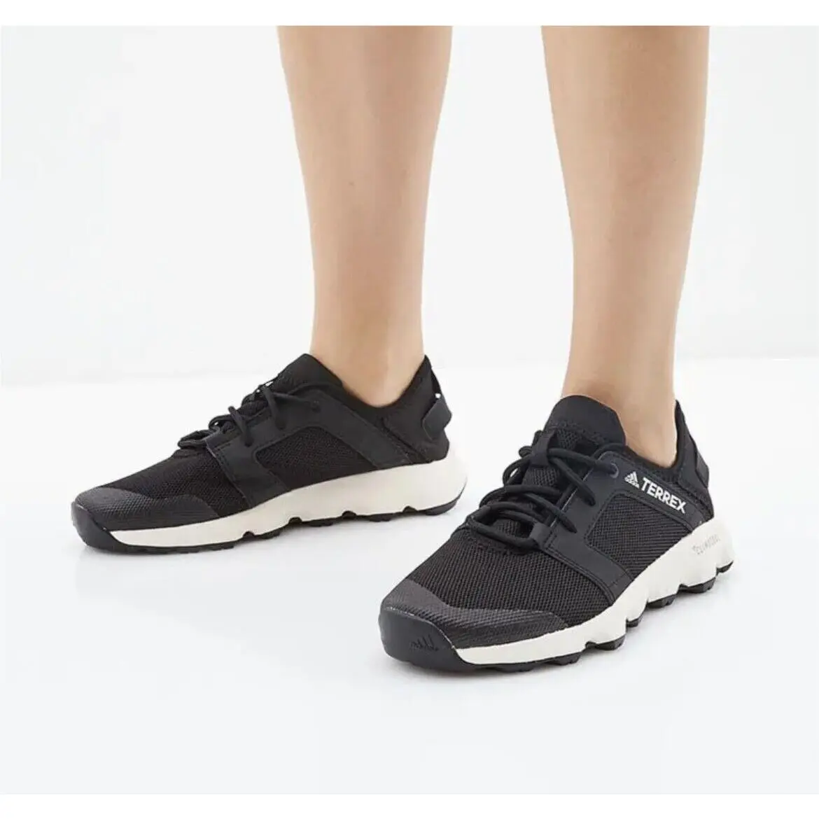 Adidas Terrex Voyager Sleek H.rdy Women Hiking Shoe Black Trainer Sneaker 11.1/2