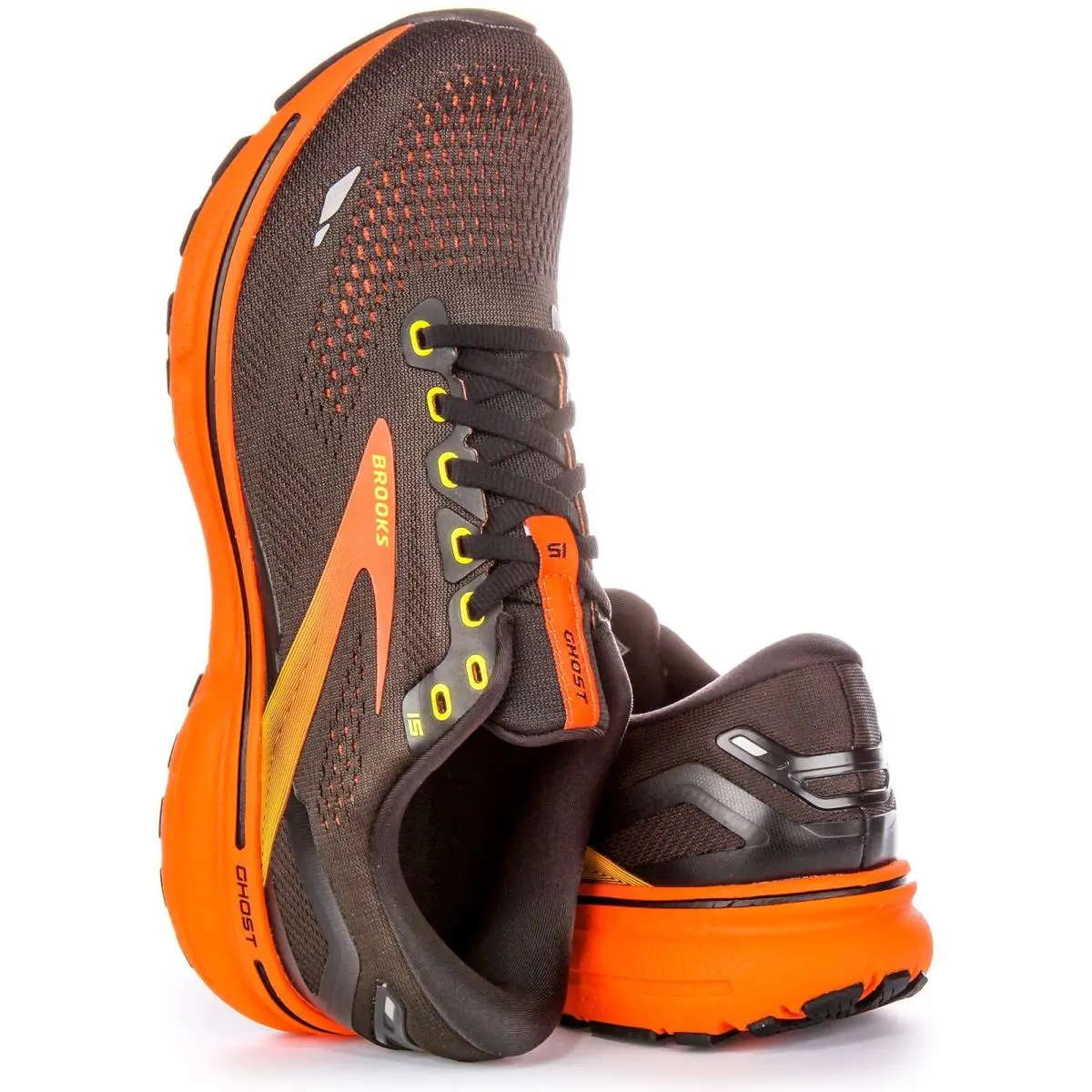 Brooks shoes - BLACK YELLOW 2