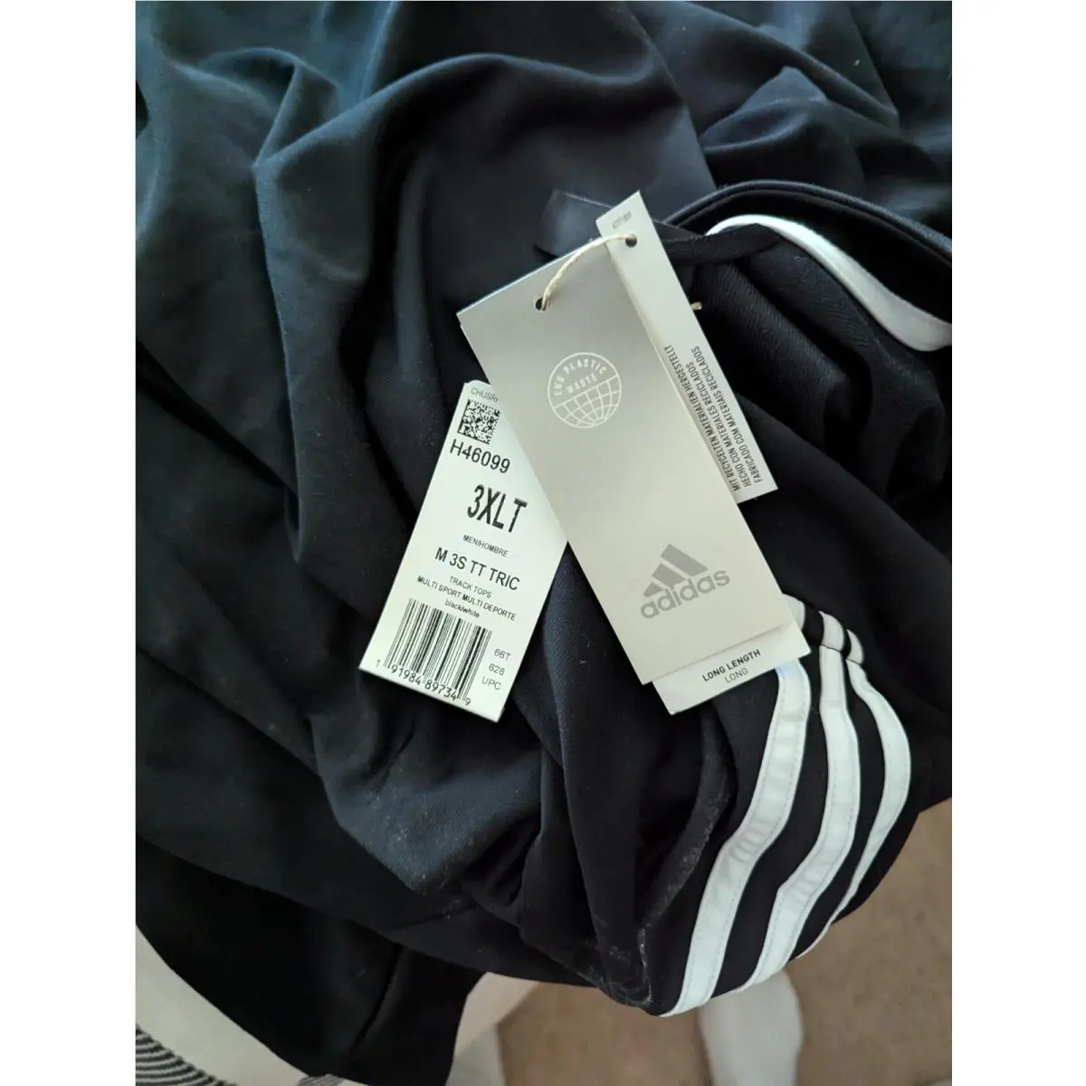 Adidas clothing - Track Tops Multi Sport - Track Tops Multi Sport - 97349 - Black (UPC: 191984897349) 7