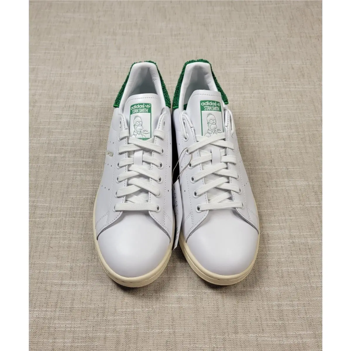 Adidas shoes - Adidas Homer Simpson x Stan Smith - IE7564 - White Green Gold 6
