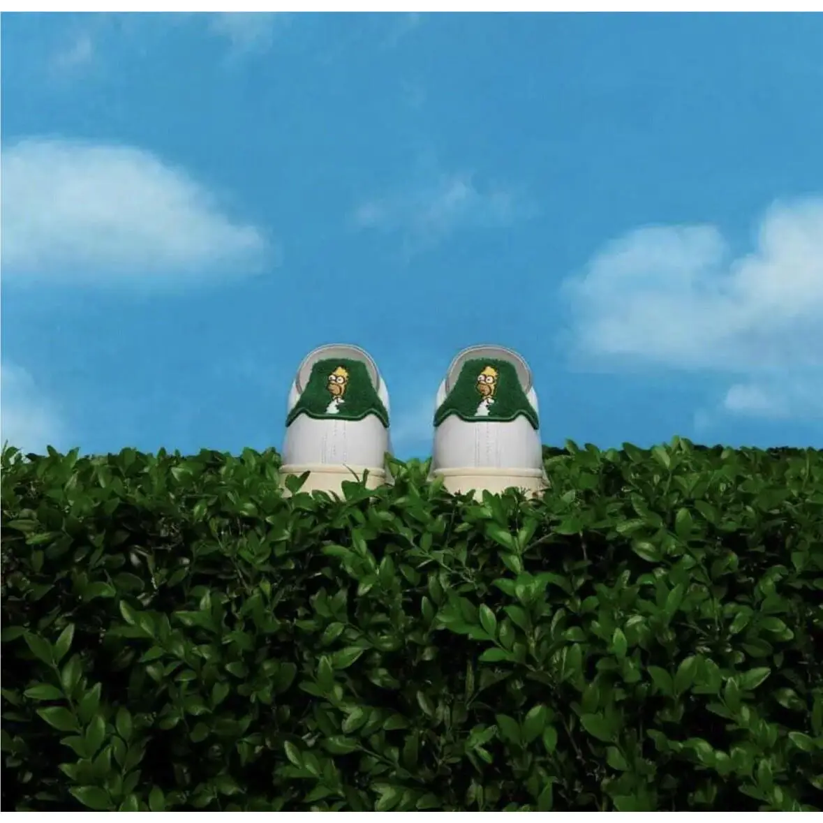 Adidas shoes - Adidas Homer Simpson x Stan Smith - IE7564 - White Green Gold 9