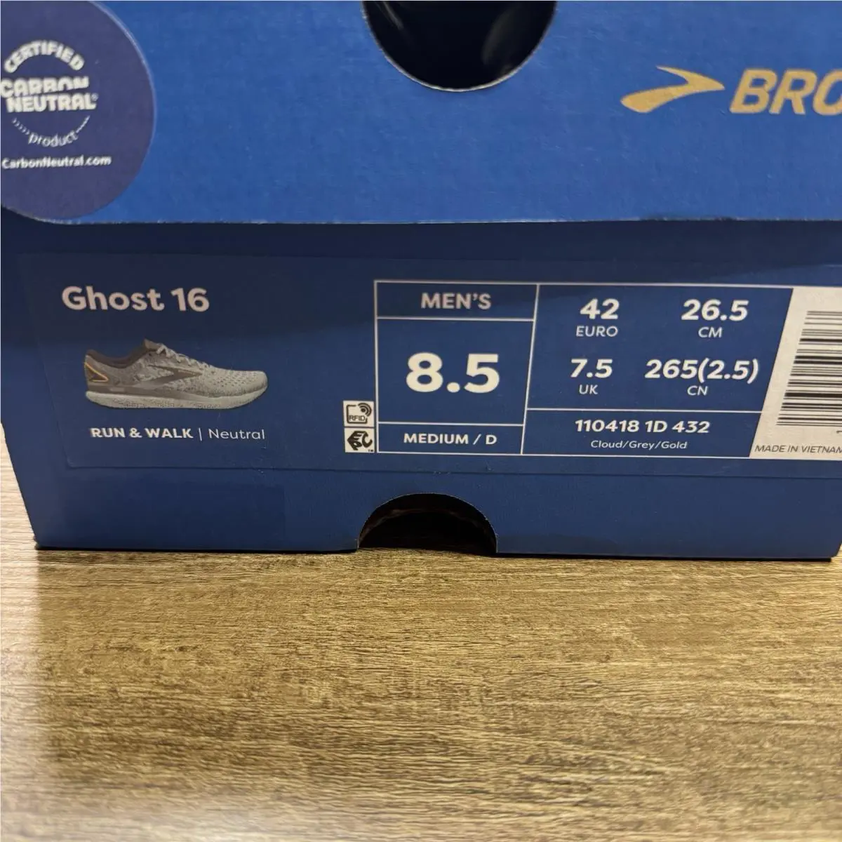 Brooks shoes - Brooks Ghost 16 - Ghost - 110418-1D-432 - Teal 0