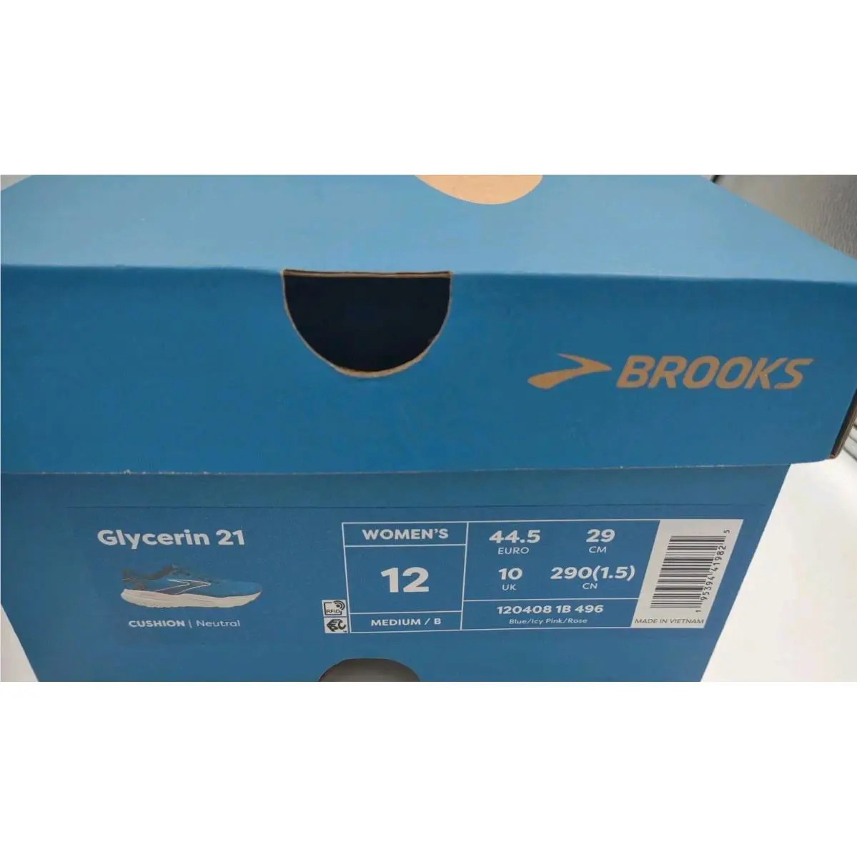Brooks shoes - Brooks Glycerin 21 - Glycerin - 120408 1B 496 - Blue (UPC: 195394419467) 5