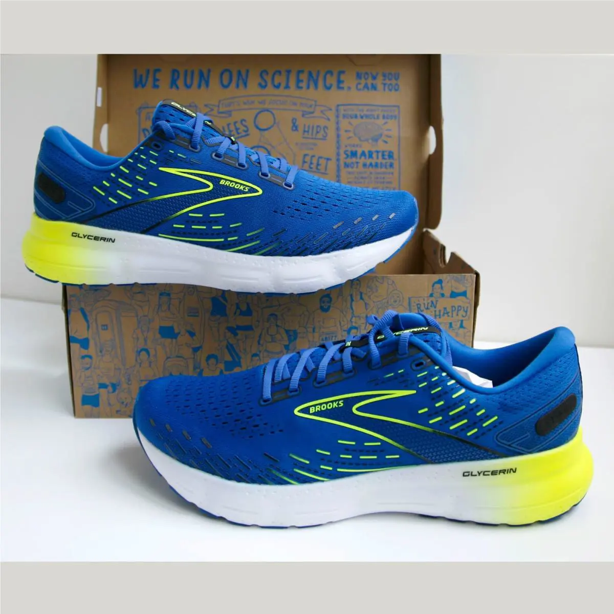 Brooks shoes - Brooks Glycerin 20 - Glycerin - 110382 1D 482 - Blue (UPC: 195394159400) 5