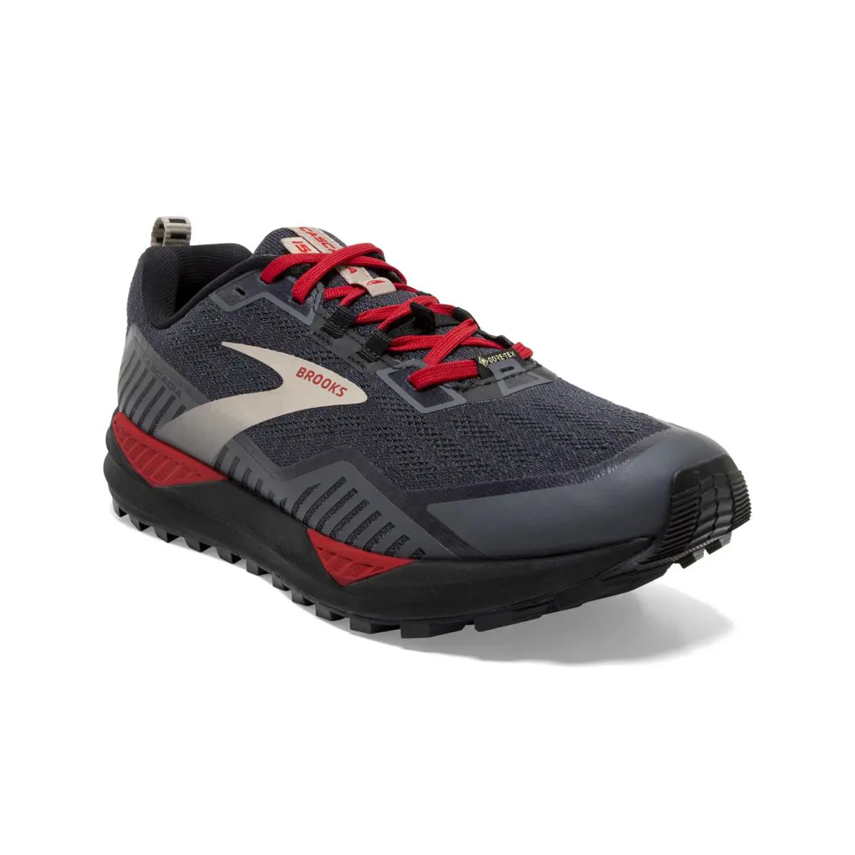 Brooks Cascadia 15 Gtx Black/ebony/red 1103411D075 Men`s Size 11.5 D M