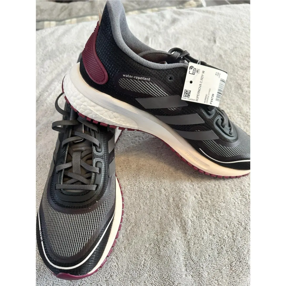 Adidas shoes - adidas Supernova - Supernova - FV4739 - Black, Manufacturer: Core Black/Night Metallic/Power Berry 1