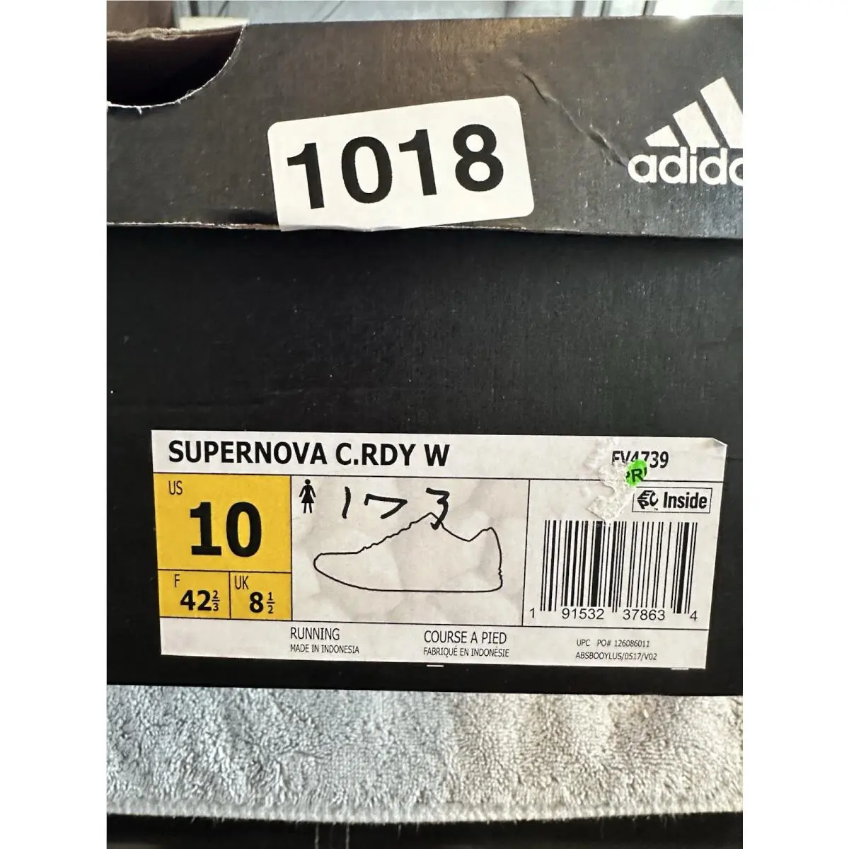 Adidas shoes - adidas Supernova - Supernova - FV4739 - Black, Manufacturer: Core Black/Night Metallic/Power Berry 3