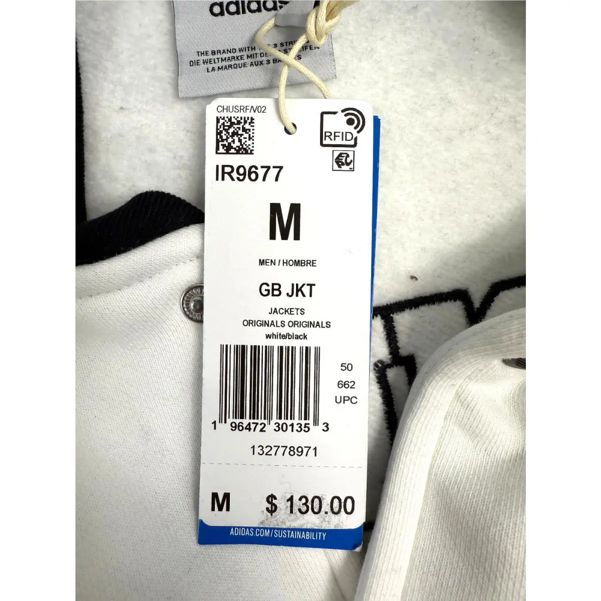 Adidas clothing - Adidas GB Jacket - Jacket - IR9677 - White 13
