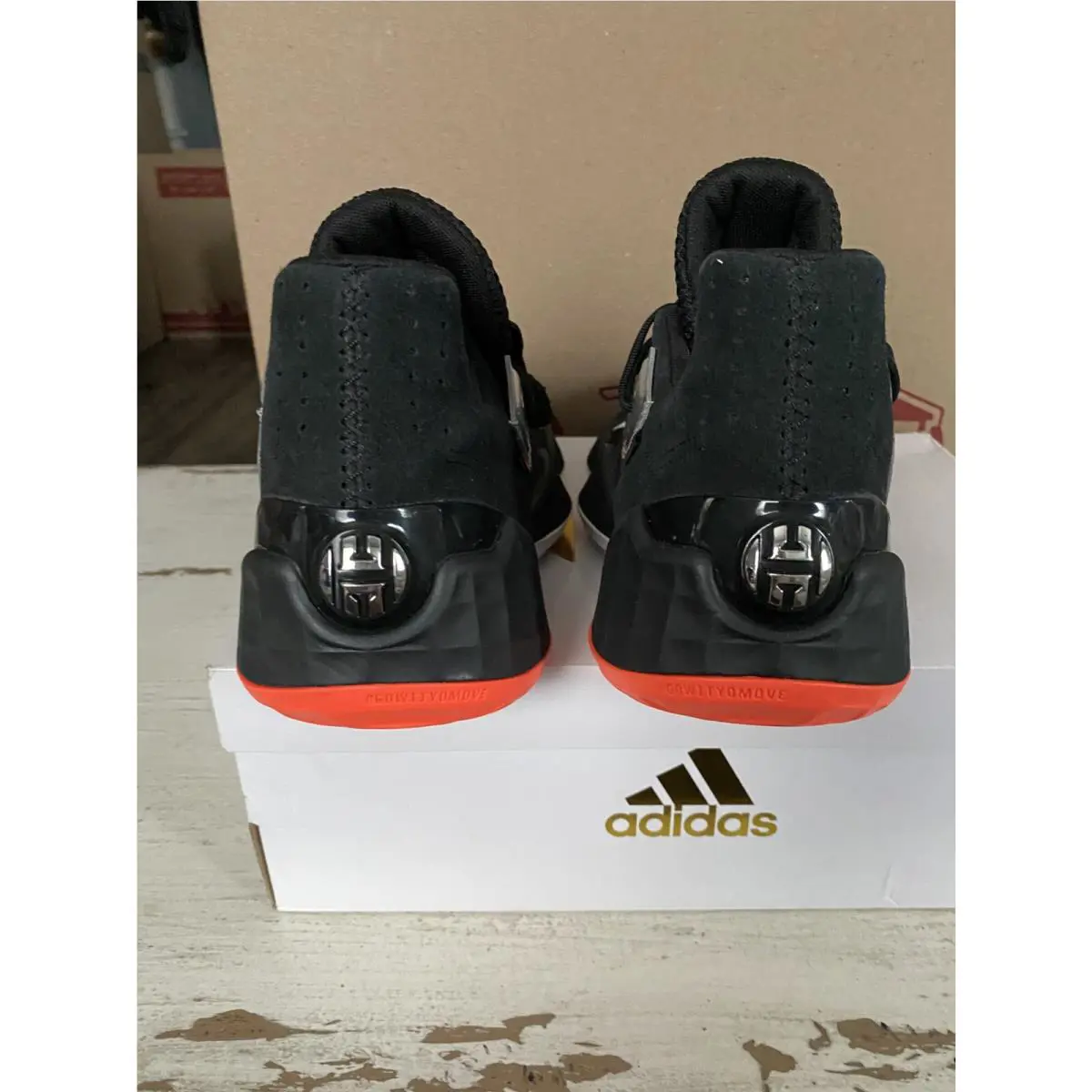 Adidas shoes - adidas Harden Vol. 4 - Harden - F97187 - Black (UPC: 0192615366548) 1