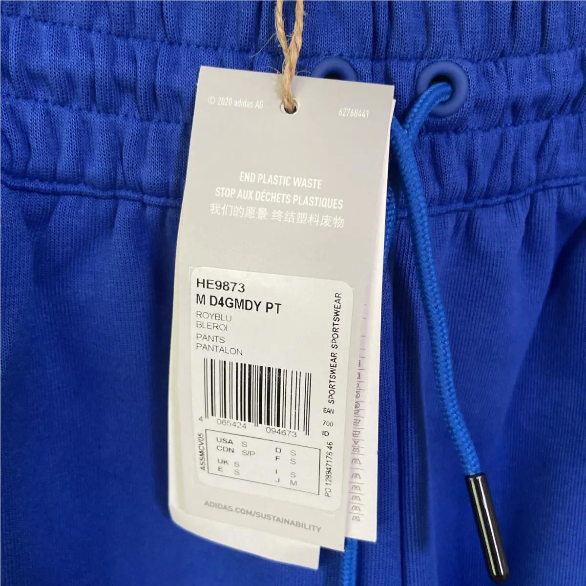 Adidas clothing - Blue 3