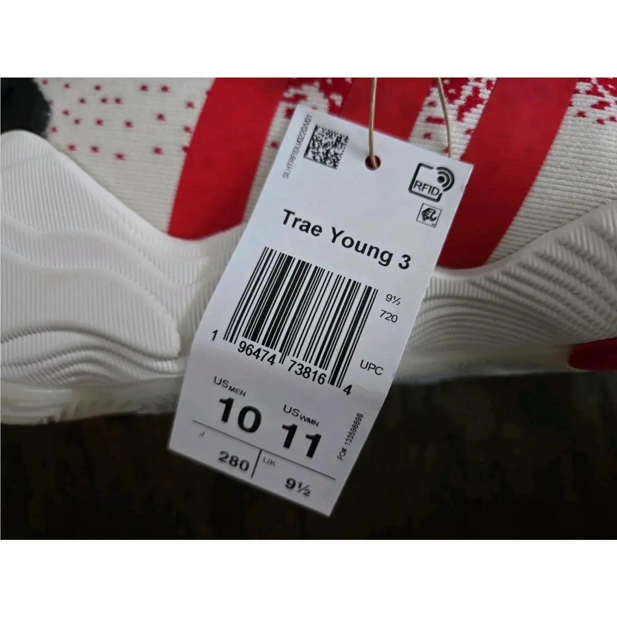 Adidas shoes - adidas Trae Young 3 - Trae Young - IE2704 - Red 6