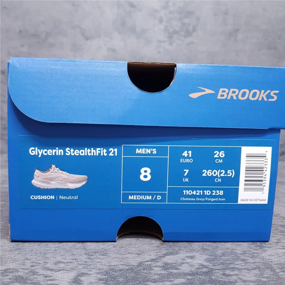 Brooks shoes - Brooks Glycerin 21 - Glycerin - 110421-1D-238 - Gray 5